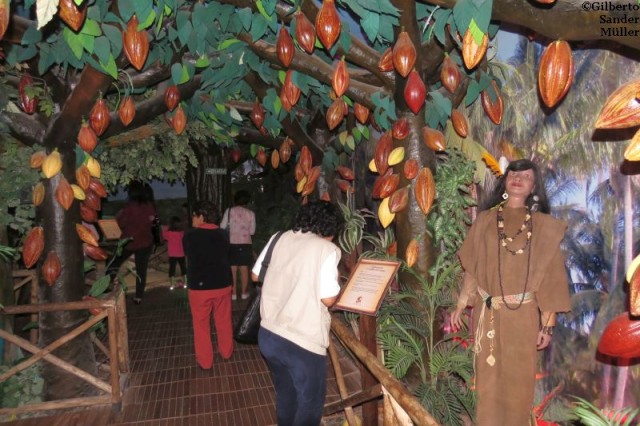 Interior do Reino do Chocolate da Caracol