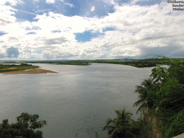 Rio São Francisco vista desde Penedo